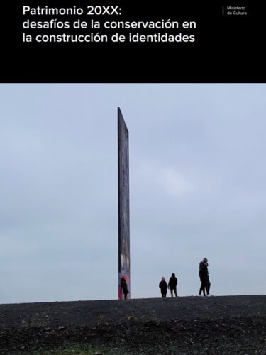 Portada del libro colectivo "Patrimonio 20XX. Desafíos de la conservación en la construcción de identidades "