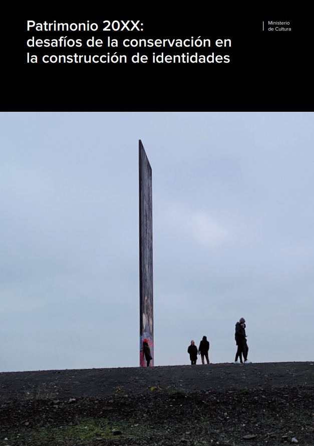 Portada del libro colectivo "Patrimonio 20XX. Desafíos de la conservación en la construcción de identidades "